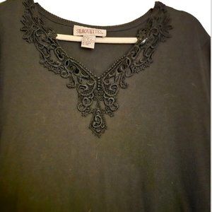 Plus Size Silhouettes Super Comfortable Lovely Dress